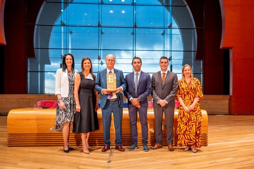 Acto de entrega del Sello EFQM +600