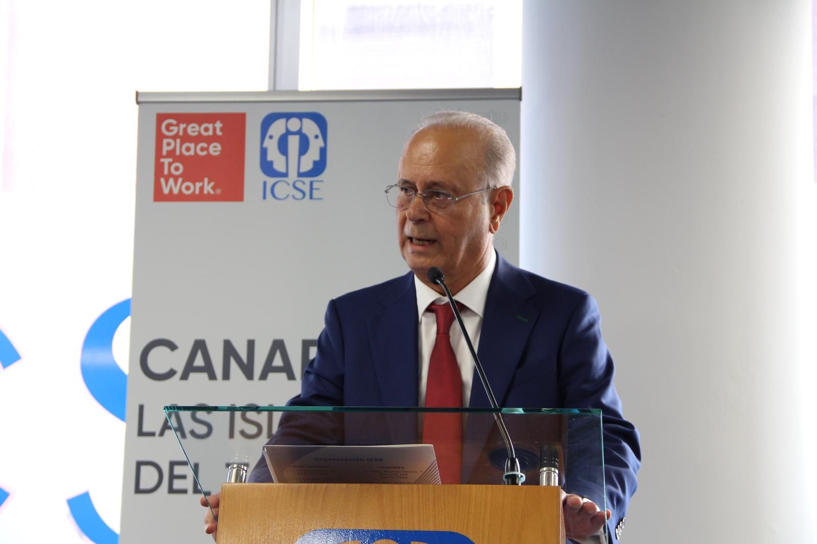 Acto de entrega de la certificación Great Place to Work